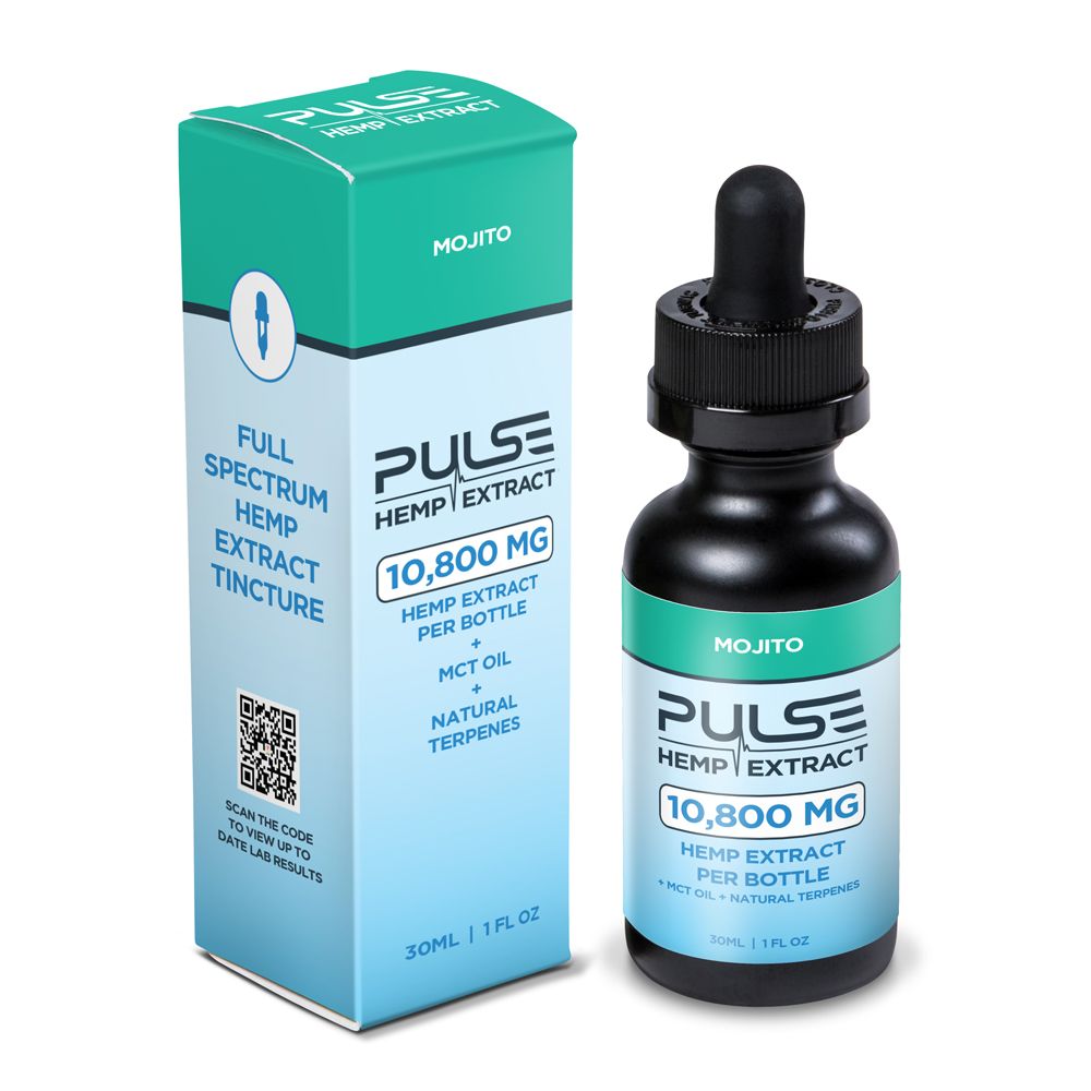 Pulse CBD 1800mg +MCT Oil - Full Spectrum