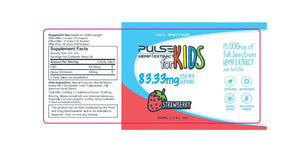 Pulse CBD Kids 15000mg - Strawberry